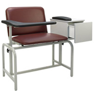 2574XL Winco Extra Wide Blood Drawing Chair
